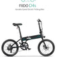 FIIDO D4S Folding Electric Bike - 250W Motor 10.4Ah Battery